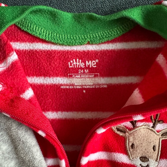 Fleece Christmas jammies set of 3 - Picture 5 of 5